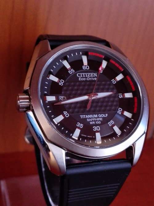 citizen eco drive titanium sapphire wr 10 bar